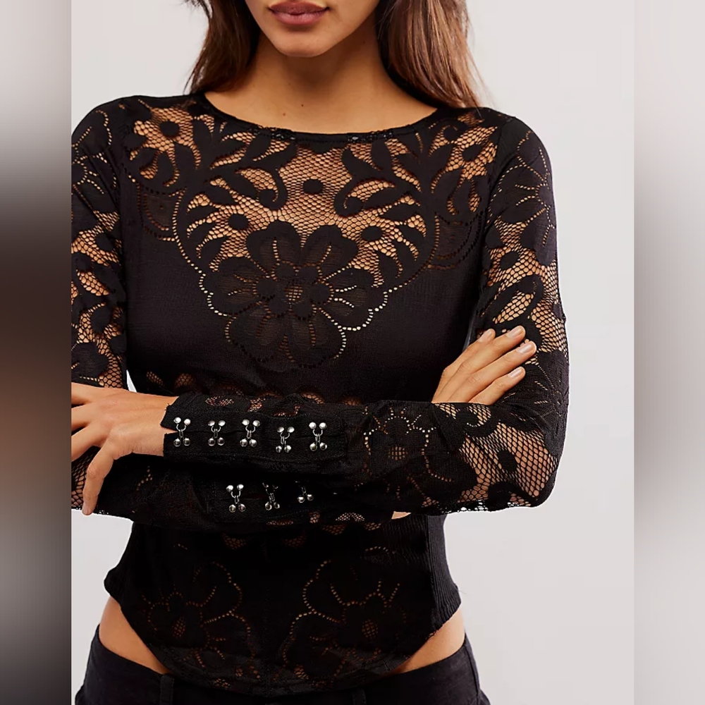 FREE PEOPLE Wild Roses Top NWT